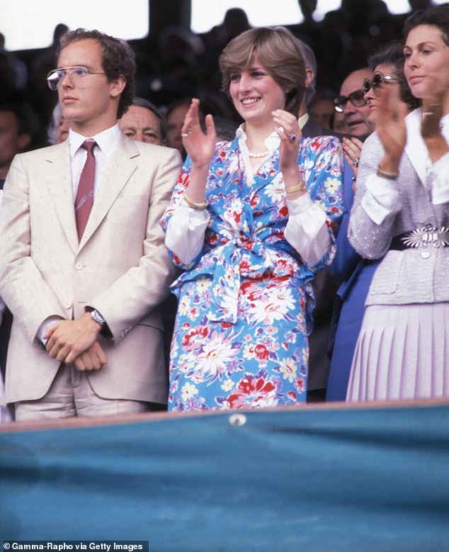 When Princess Diana watched proceedings at Wimbledon in 1981 - just days before her wedding to Prince Charles - she showed off her diamond and sapphire engagement ring, along with a single strand pearl necklace, a Patek Philippe gold watch and a gold bracelet