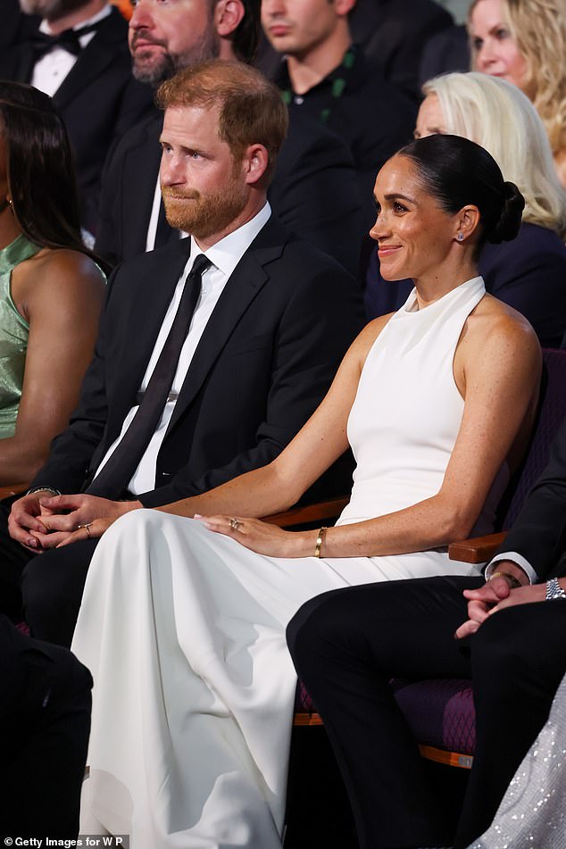 However, it's clear Meghan has nothing to worry about as the Celine heels she opted for complemented her perfectly and made the perfect finish to the ensemble