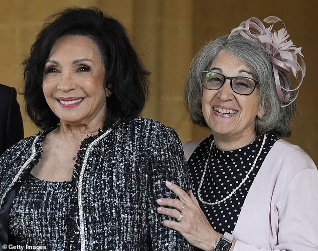 Dame Shirley Bassey, 87, and her daughter Sharon, 70