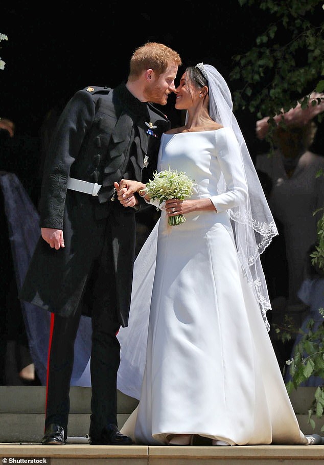 Prince Harry and Meghan Markle were married at St George's Chapel, Windsor Castle, on May 19, 2018