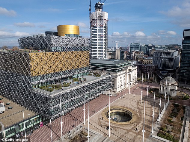 Birmingham City centre. The West Midland city beat a rival bid from Washington DC to become the host city of the 2027 Invictus Games.