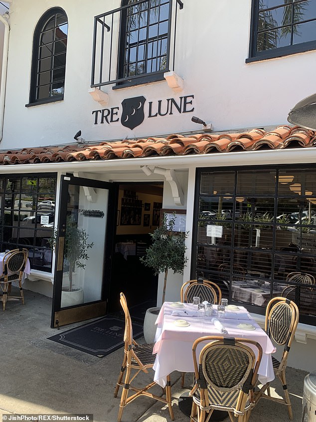 Kimberly and Meghan were spotted at the A-list haunt Tre Lune, which has become one of the ultimate celebrity hotspots in recent times. Stock image used