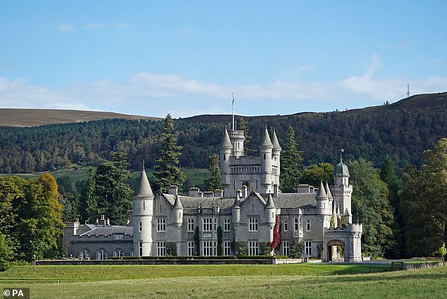 The late Queen's beloved Balmoral castle, pictured in 2021