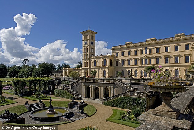 Victoria and Albert rebuilt Osborne House after buying it from Lady Isabella Blackford in October 1845