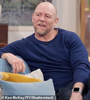 Mike with his Apple Watch on ITV's This Morning in 2022