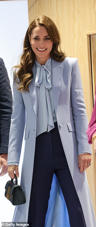 Kate paved the way, stepping out with a toffee-coloured Nano Montreal bag in 2021, which was worn three times before she acquired the navy version in 2022