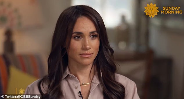 Meghan said that 'opening up' is part of the healing process and she hopes her candour will help others