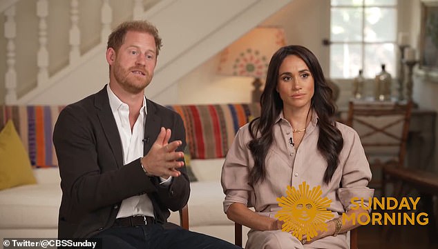 Harry and Meghan have released a new CBS interview about cyber abuse, with the Duke saying parents have to be 'first responders'