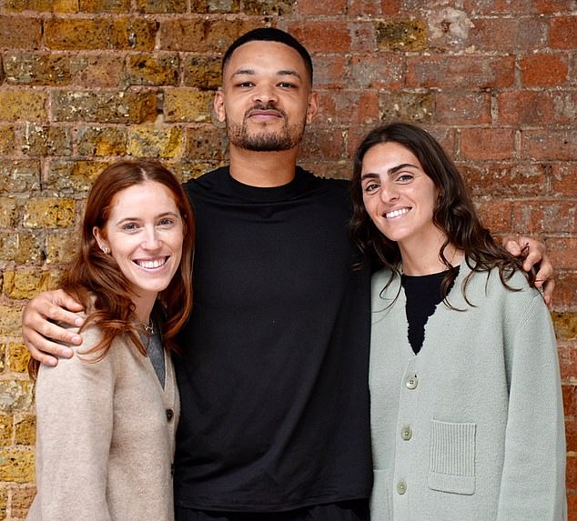 Sidney Neuhaus (left) and Jessica Warch (right), who founded jewelry brand Kimaï, secured a $329,000 (£250,000) investment from Steven Bartlett on BBC's Dragon's Den after revealing the support received from Meghan