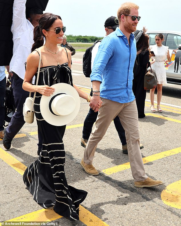 Meghan Markle has traded her domestic dream for life as a fashionista as she forked over a sum of money to brand Cesta Collective following her setback with American Riviera Orchard