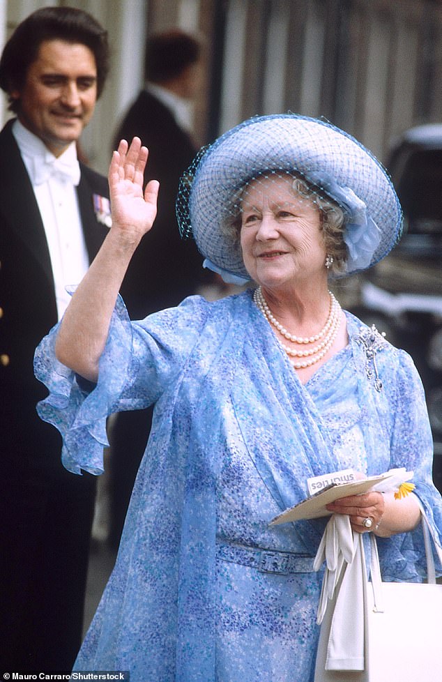 The Queen Mother with William Tallon, her butler, in 1982. He garnered the nickname 'Backstairs Billy'