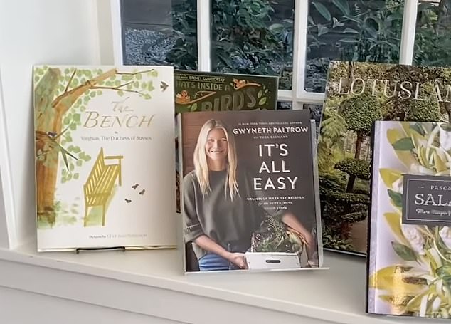 Meghan's book The Bench, a picture book for children published in 2021, is also on the store's hometown heroes shelf