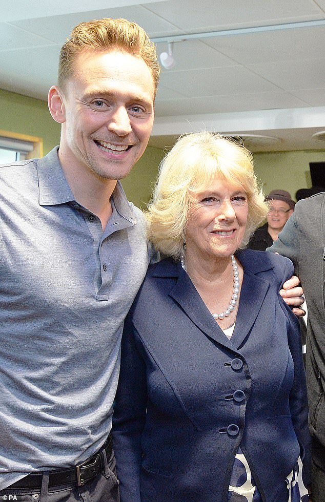 Tom Hiddleston similarly shocked royal fans in 2016 by embracing the Duchess of Cornwall