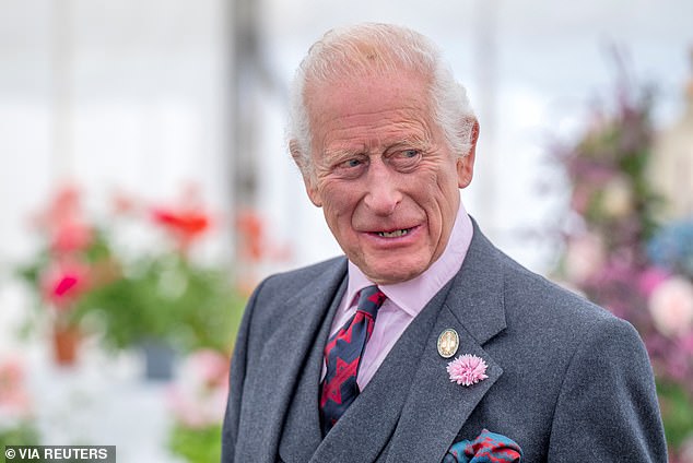 ing Charles visits the Royal Horticultural Society of Aberdeen's 200th Flower Show on August 31