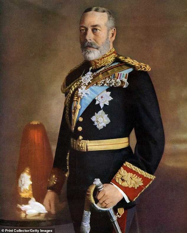 George V wore a beard in uniform - and at the altar, as Prince Harry explains in his memoir