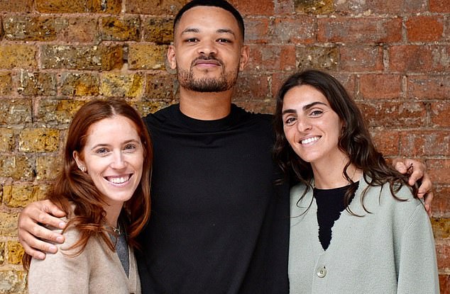 Sidney Neuhaus (left) and Jessica Warch (right), who founded jewelry brand Kimaï, secured a $329,000 (£250,000) investment from Steven Bartlett on BBC's Dragon's Den after revealing the support received from Meghan