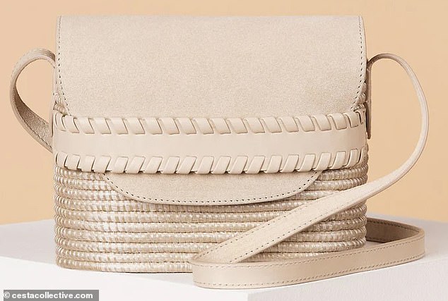 Meghan wore the £568 ($750) purse from Cesta Collective in the color 'Panna' (pictured). She has invested an undisclosed amount in the company