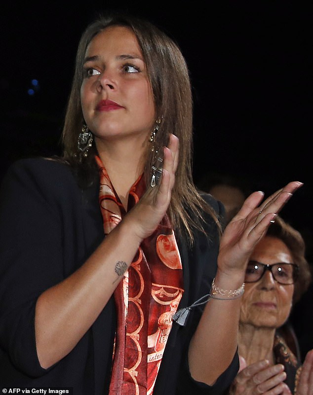 Following on from the example set by her mother Princess Stéphanie who has several tattoos, Pauline also has a daisy inked on her lower right arm