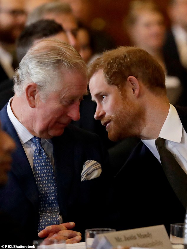 Advice received from spiritual leaders has led King Charles to contemplate repairing his relationship with Prince Harry, here seen with his son in 2018