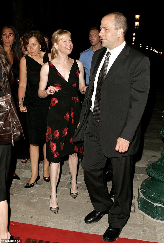 Renee Zellweger and agent Brandt Joel during 2005 Venice Film Festival. Mr Joel is at the centre of storm over a series of WhatsApps