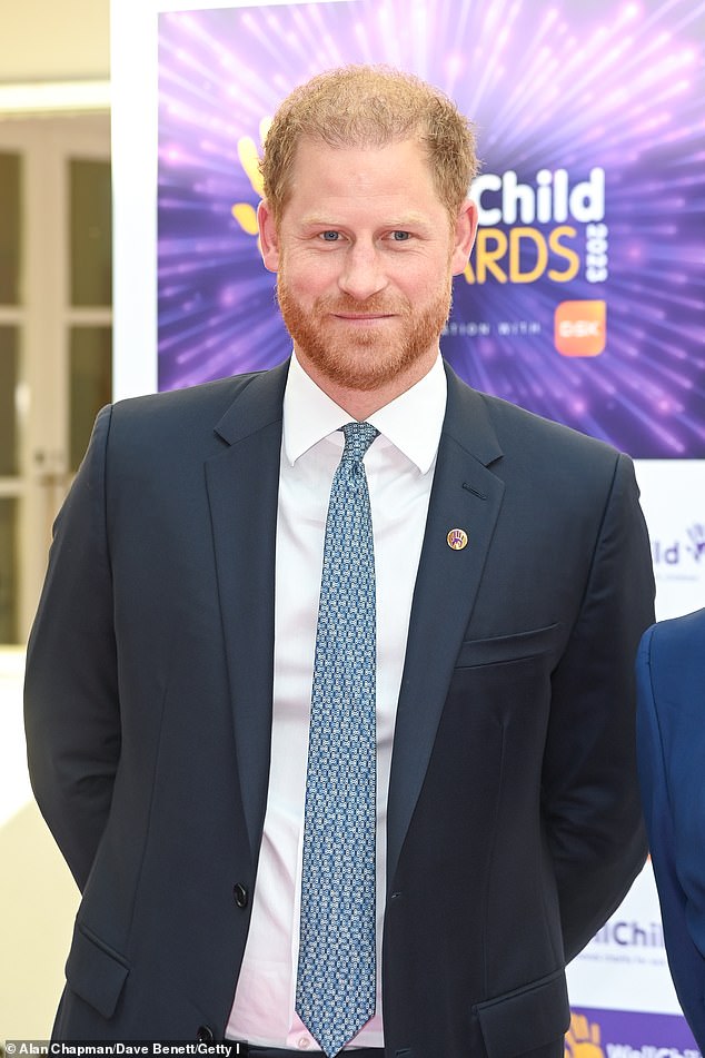 Last year, Prince Harry attended the WellChild Awards at the Hurlingham Club in London