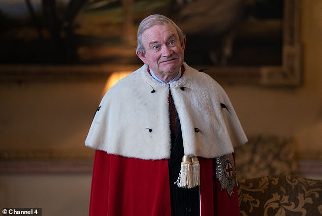 Harry Enfield plays a power-hungry King Charles in the Royal Family spoof The Windsors