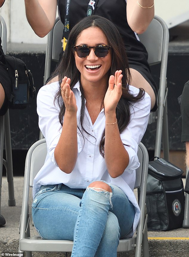 Finlay saw a 1000 per cent increase in sales after Meghan turned up to the Invictus games in Toronto wearing these sunglasses in 2017