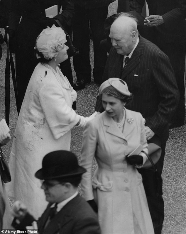 The Queen Mother suffered a crisis of confidence after the untimely death of her 'beloved Bertie' and felt she wouldn't be needed by her daughter and Prince Philip. Winston Churchill persuaded her otherwise and told her she still had a vital role to play in the monarchy