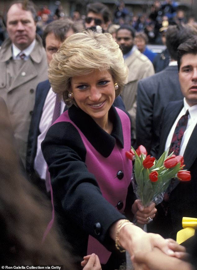 Princess Diana meets royal fans at the Henry Street Settlement in New York City, 1989