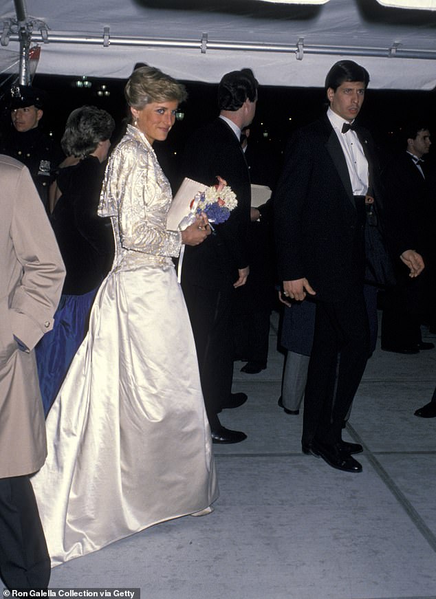 Diana during the 'Winter Garden' Opera gala for the Brooklyn Academy of Music