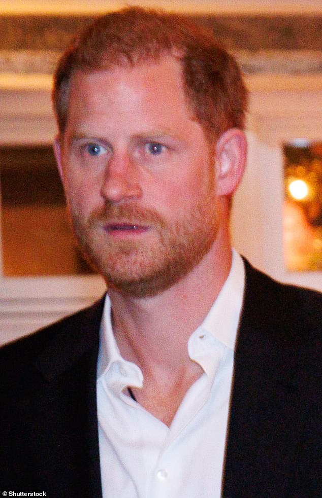 According to Judi James, Prince Harry appeared to have a 'haunted' expression, which she said 'is sadly a signature signal for Harry when he's not being upbeat and animated'