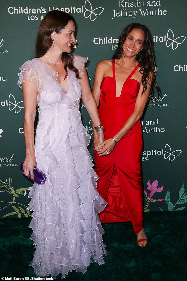 Meghan Markle and her BFF Kelly McKee Zajfen put on a sweet display at the Children's Hospital Los Angeles Gala on Saturday night