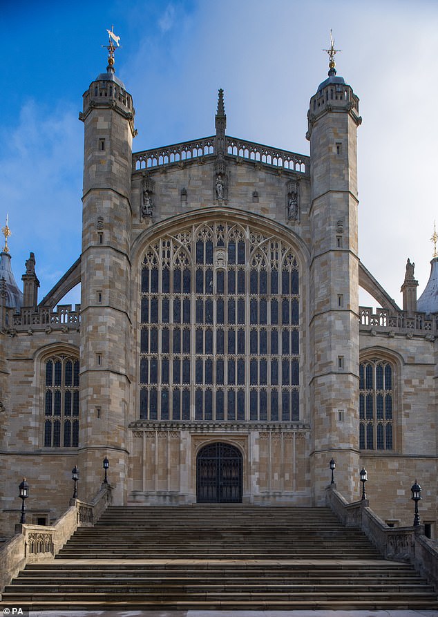 St George's Chapel at Windsor Castle, Berkshire, where Prince Harry and Meghan Markle had their wedding service officiated by Welby