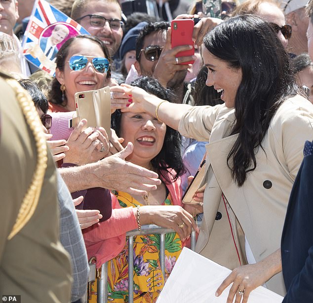 Despite the warm reception and a lively itinerary, Brown claims Meghan did not enjoy the trip