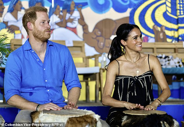 Harry and Meghan's last official appearance together was in August, when they embarked on a four-day tour of Colombia