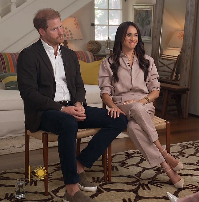 Prince Harry and Meghan Markle interviewed on CBS Sunday Moring about the dangers of social media and suicide ideation