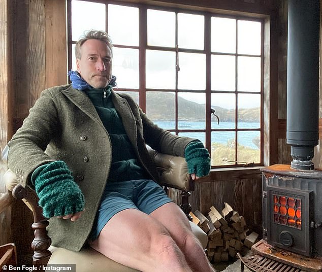 Ben sent fans wild with a 'thirst trap' snap of his muscular thighs on Thursday as he declared his love of 'short shorts' with an Instagram post