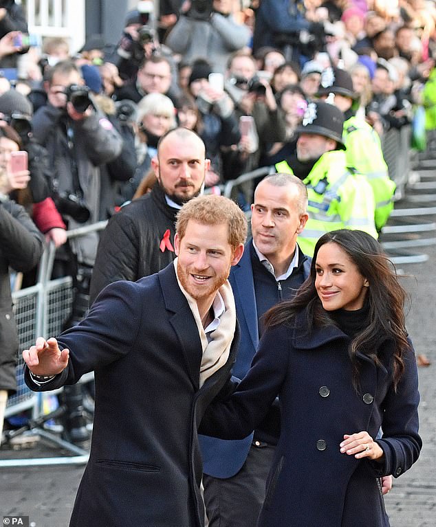 Meghan won an army of new fans in Nottingham in December 2017 during her first public engagement with Harry