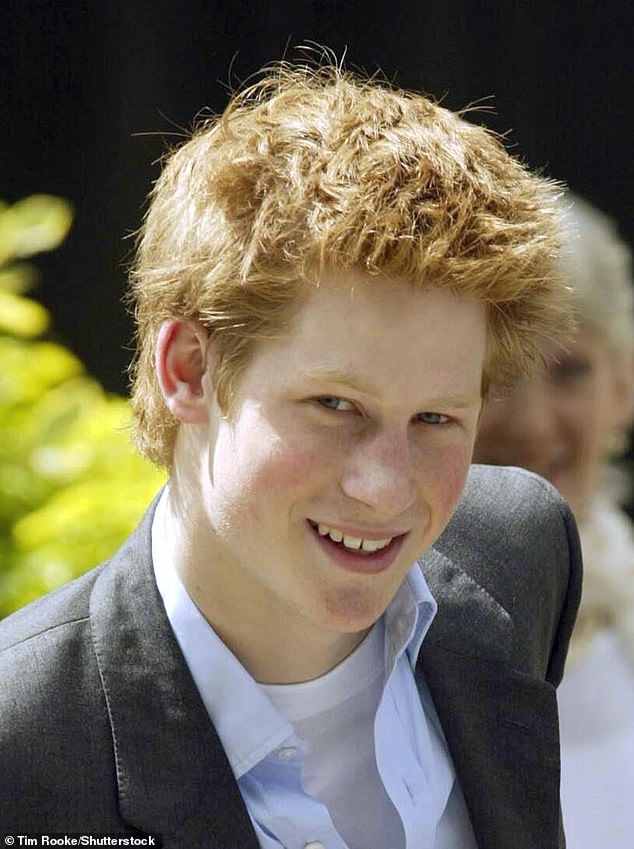 Prince Harry photographed on his last day at Eton aged 18 in June 2003