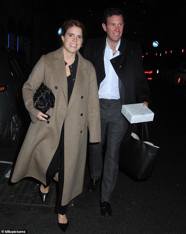 The Duke is currently enjoying a weekend of pheasant shooting hosted by Princess Eugenie and her husband, Jack