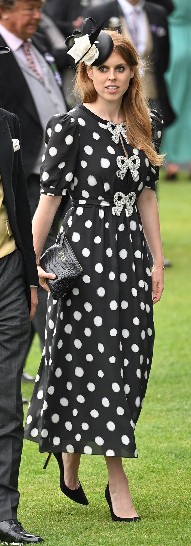 Arriving at Royal Ascot in 2022, Princess Beatrice made an instant impression with her eye-catching dress by Saloni