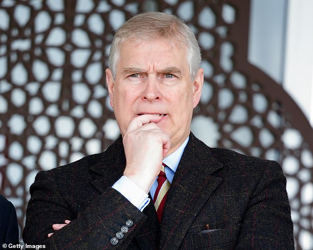 Prince Andrew, Duke of York attends the Endurance event on day 3 of the Royal Windsor Horse Show in Windsor Great Park