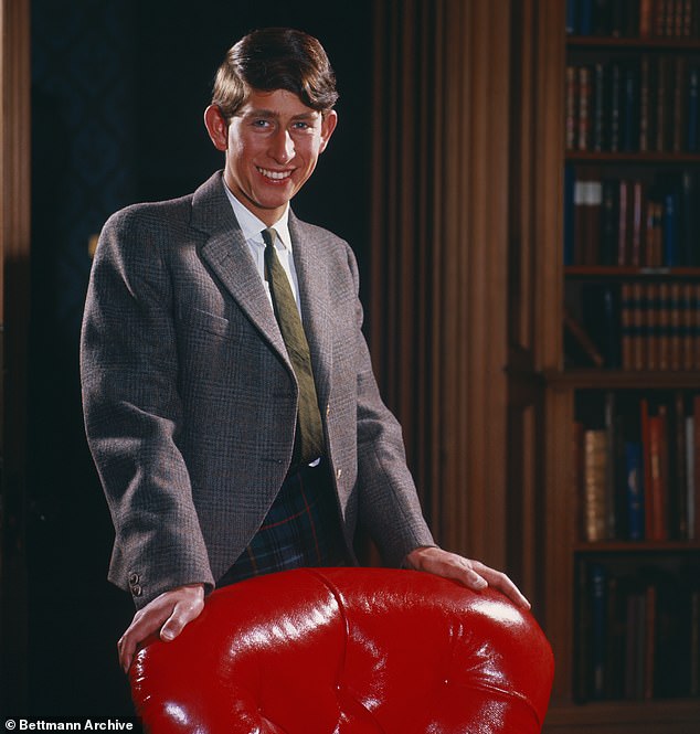 Prince Charles turned 18 on the 14 November 1966 and was  taken at Balmoral Castle wearing the Balmoral tartan