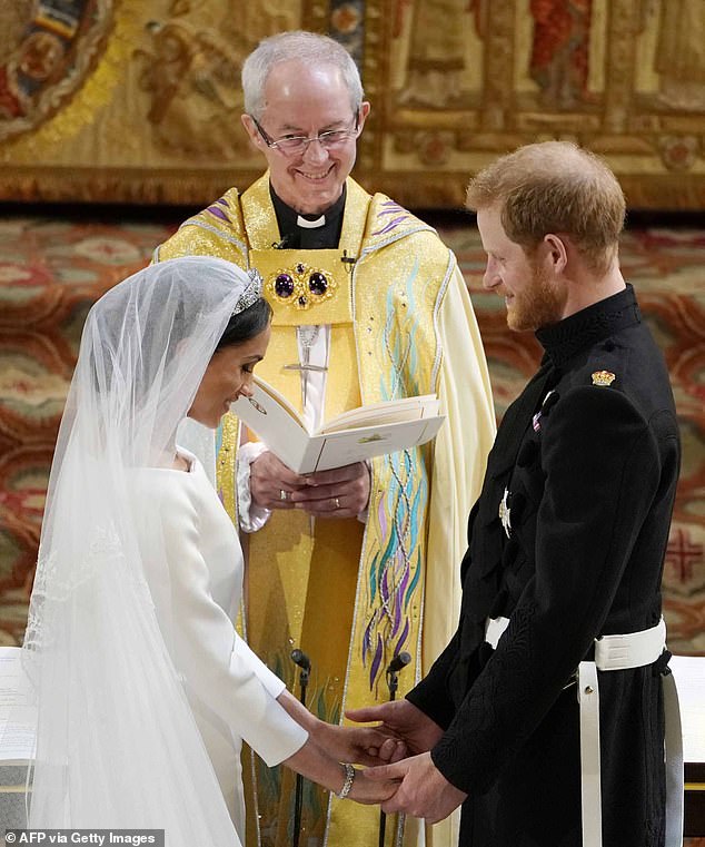 Welby's friendship with the Sussexes continued to grow until Palace sources claimed in 2023 he had 'completely fallen under their spell'