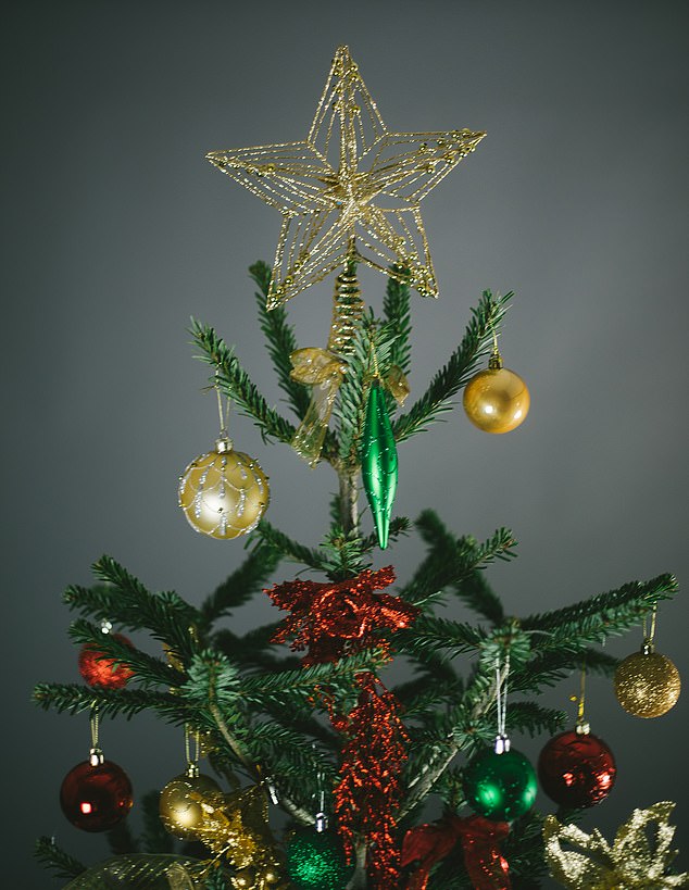 A spectacular tree topper, such as an ornate star or angel, is the crowning glory. If you¿re feeling sentimental, a handmade family treasure adds a personal touch