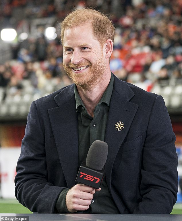 Prince Harry, 40, has been dragged into the feud since he is the founder of the Invictus Games, an international multi-sport event for wounded, injured, and sick men and women, both serving and veterans; seen in November