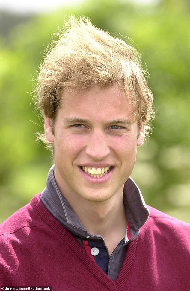 The Prince of Wales sporting windswept hair at Duchy Home Farm in 2004