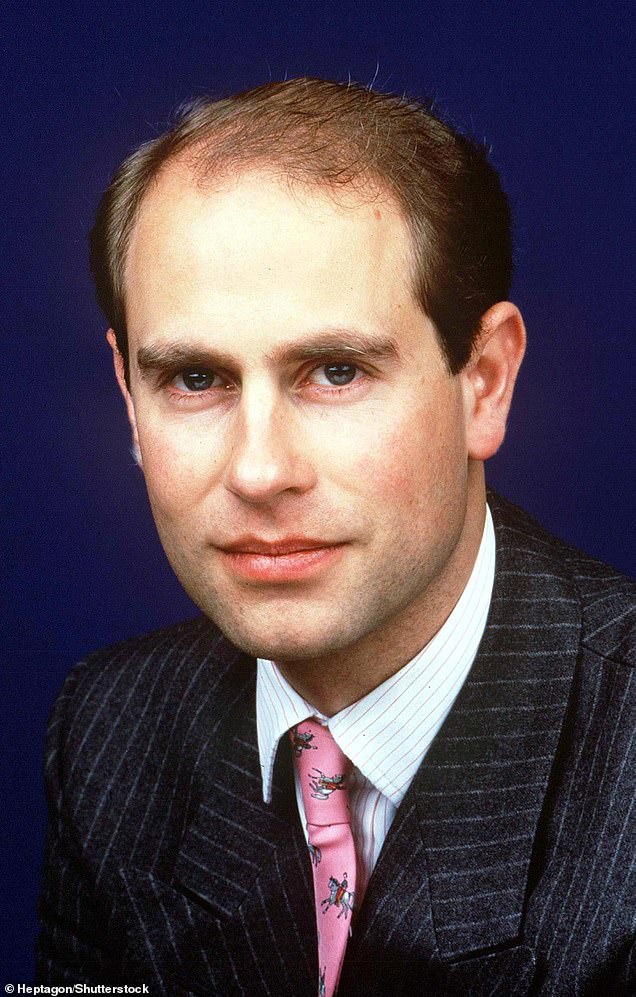 The Prince in 1994 with thinning hair on the top of his head