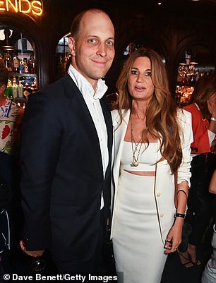 The royal with Jemima Goldsmith at Tom Parker-Bowles book launch in September