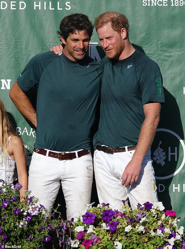 Prince Harry's close friend Ignacio 'Nacho' Figueras (pictured left, with the Duke), an Argentine polo player with whom he shares a close relationship, features in the new series